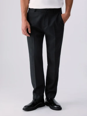 Liu Jo Chino Trousers Regular Fit Grey Mélange