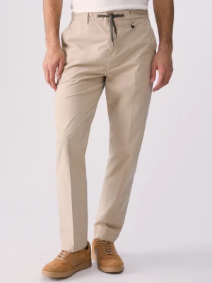 Liu Jo Chinos With Drawstring beżowy