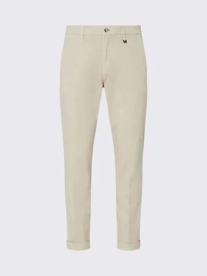 Liu Jo Chinos With Turn-ups beżowy