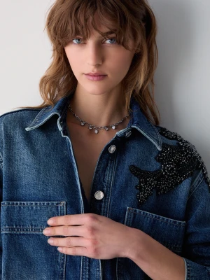 Liu Jo Choker Necklace A Chain srebrny