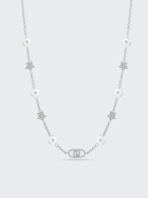 Liu Jo Choker With Synthetic Pearls