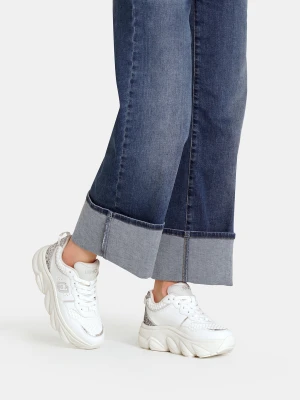 Liu Jo Chunky Leather And Glitter Sneakers LIUJO