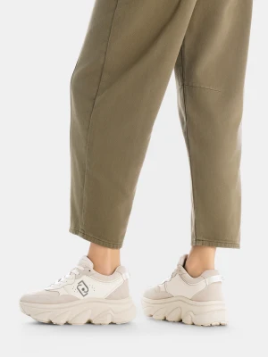 Liu Jo Chunky Suede And Mesh Sneakers LIUJO