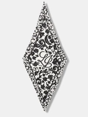 Liu Jo chusta damska kolor czarny wzorzysta 2A6061 T2745
