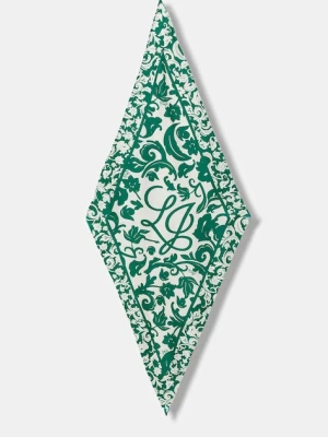 Liu Jo chusta damska kolor zielony wzorzysta 2A6061 T2745