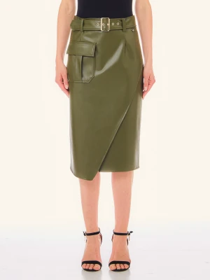 Liu Jo Coated Fabric Cargo Skirt LIUJO