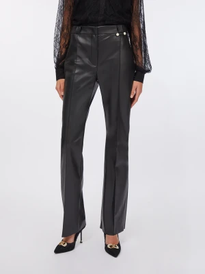 Liu Jo Coated Fabric Flared Trousers LIUJO