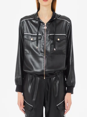 Liu Jo Coated Fabric Hoody LIUJO