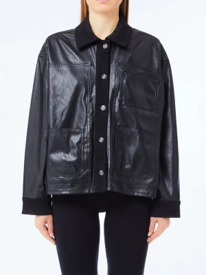 Liu Jo Coated Fabric Jacket czarny
