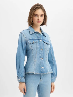 Liu Jo Collection Damska kurtka dżinsowa Kobiety Jeansy niebieski,