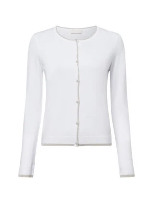 Liu Jo Collection Kardigan damski Kobiety biały jednolity,