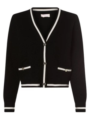 Liu Jo Collection Kardigan damski Kobiety czarny jednolity,