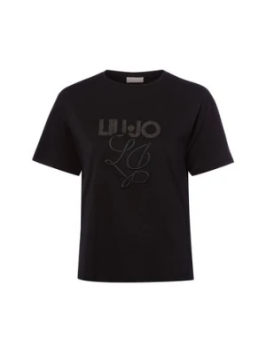 Liu Jo Collection Koszulka damska Kobiety Bawełna czarny,