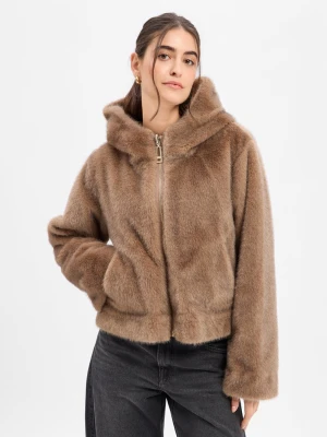 Liu Jo Collection kurtka dwustronna Kobiety brązowy