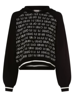 Liu Jo Collection Sweter damski Kobiety czarny wzorzysty,