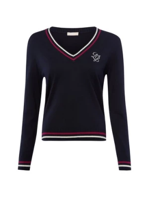 Liu Jo Collection Sweter damski z dzianiny Kobiety niebieski,