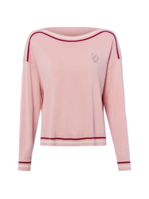 Liu Jo Collection Sweter damski z dzianiny Kobiety Sztuczne włókno różowy,