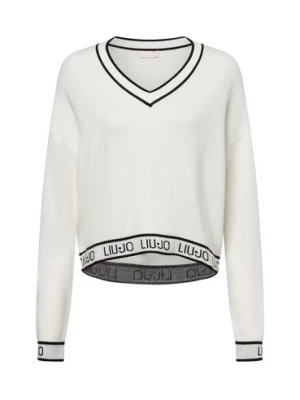 Liu Jo Collection Sweter damski z dzianiny - Maglia Kobiety beżowy jednolity,