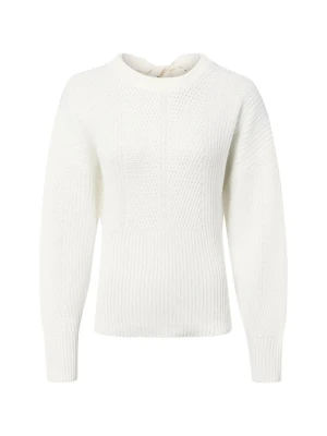 Liu Jo Collection Sweter z domieszką wełny Kobiety Sztuczne włókno biały