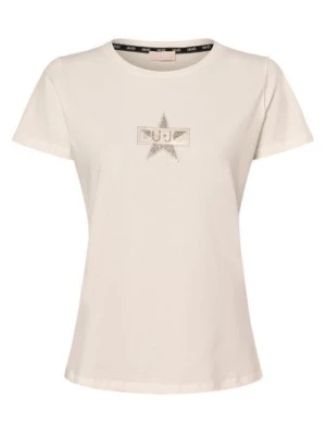 Liu Jo Collection T-shirt damski Kobiety Bawełna biały jednolity,