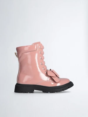 Liu Jo Combat Boots With Maxi-bow LIUJO