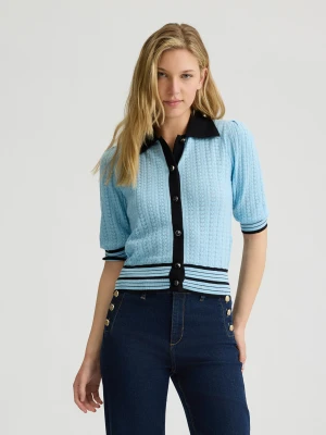 Liu Jo Cotton And Cashmere Cardigan LIUJO