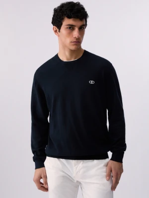 Liu Jo Cotton And Cashmere Sweater