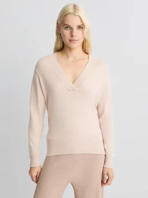 Liu Jo Cotton And Wool Sweater LIUJO