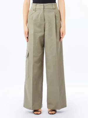 Liu Jo Cotton Cargo Trousers