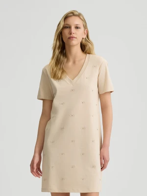 Liu Jo Cotton Dress With Logo LIUJO