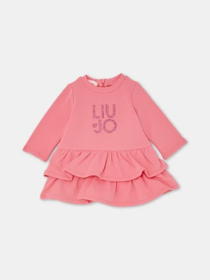 Liu Jo Cotton Fleece Dress With Logo LIUJO