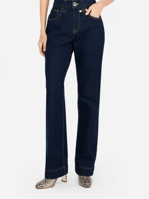 Liu Jo Straight Jeans With Jewelled Beads LIUJO