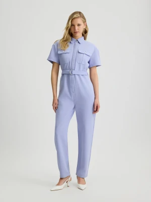 Liu Jo Cotton Jumpsuit With Belt LIUJO