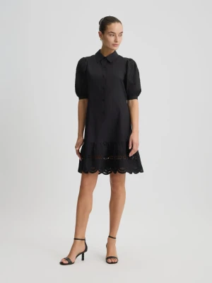 Liu Jo Cotton Shirt Dress With Embroidery LIUJO
