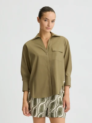 Liu Jo Cotton Shirt With Print LIUJO