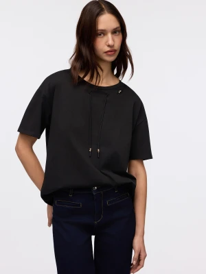 Liu Jo Cotton T-shirt With Drawstring LIUJO