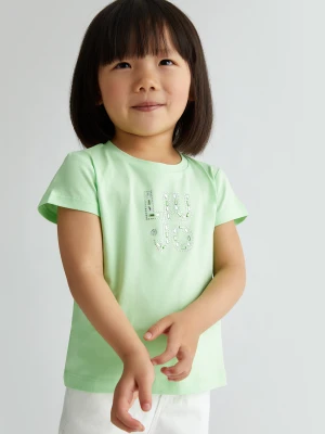 Liu Jo Cotton T-shirt With Logo And Rhinestones LIUJO