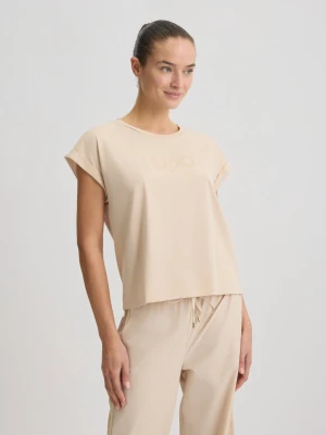 Liu Jo Cotton T-shirt With Logo LIUJO