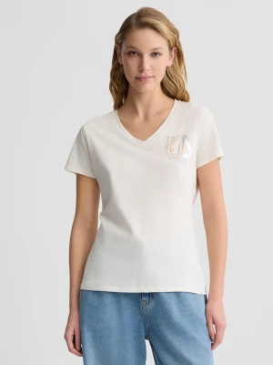 Liu Jo Cotton T-shirt With Logo LIUJO