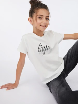 Liu Jo Cotton T-shirt With Logo LIUJO