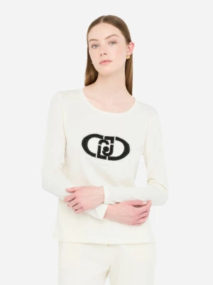 Liu Jo Cotton T-shirt With Logo LIUJO