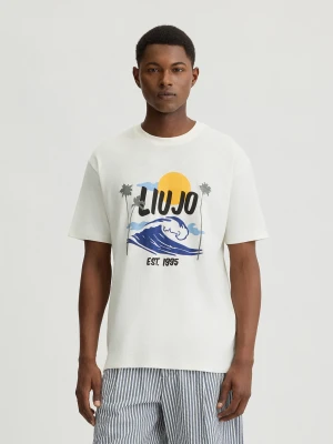 Liu Jo Cotton T-shirt With Print LIUJO