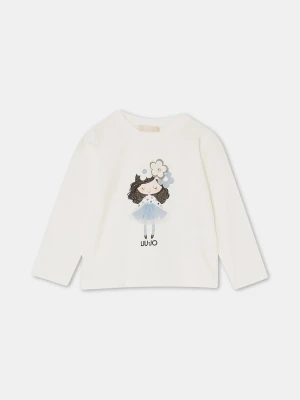 Liu Jo Cotton T-shirt With Print LIUJO