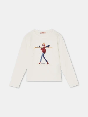 Liu Jo Cotton T-shirt With Print LIUJO