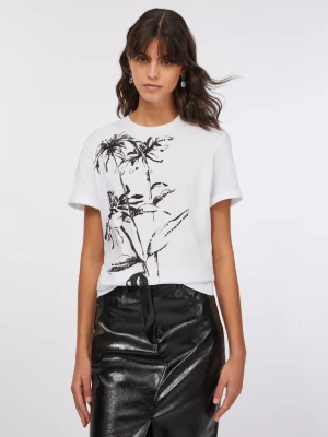 Liu Jo Cotton T-shirt With Print LIUJO