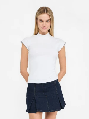 Liu Jo Cotton T-shirt With Rhinestones LIUJO