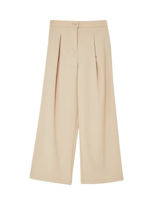 Liu Jo Cream Palazzo Trousers LIUJO