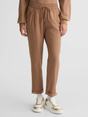 Liu Jo Cropped Beige Trousers LIUJO