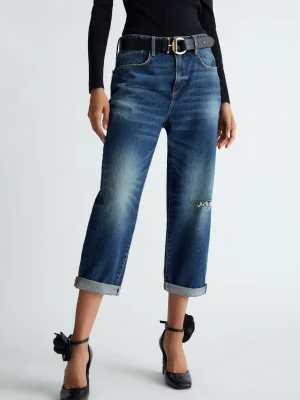 Liu Jo Cropped Boyfriend Jeans LIUJO