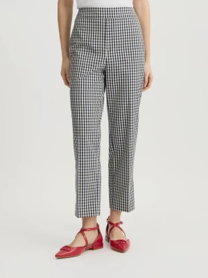 Liu Jo Cropped Chequered Trousers LIUJO